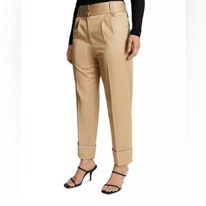 Reiss High Waisted Cuff Pants - Size 2